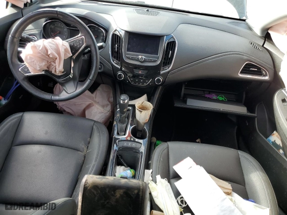 2019 Chevrolet Cruze Premier with VIN 1G1BF5SM1K7132806, listed as a Copart auction lot 73595624 with 0 mi miles and Non Repairable. Bid and sale history available at carsss.com. Image 8.