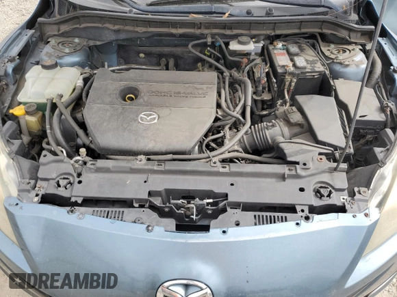 2010 Mazda 3 S Sport with VIN JM1BL1H63A1289949, listed as a Copart auction lot 54698905 with 154,054 mi miles and Salvage Title. Bid and sale history available at DreamBid. Image 11.