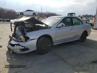 2002 Mitsubishi Galant ES with VIN 4A3AA46G62E163350, listed as a Copart auction lot 51076475 with 205,931 mi miles and Salvage Title. Bid and sale history available at carsss.com. Image 1.