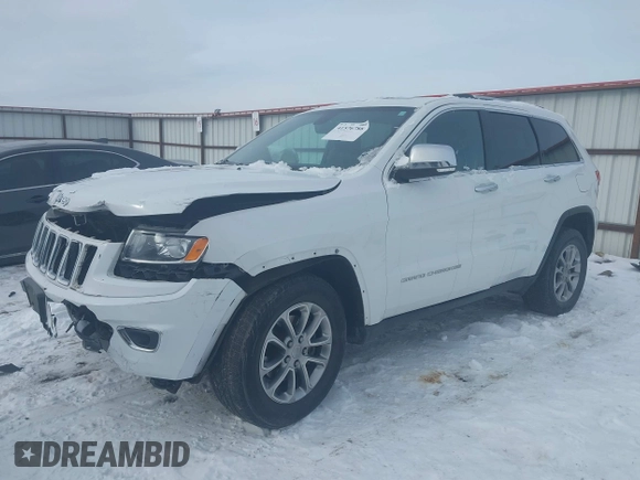 2015 Jeep Grand Cherokee Limited with VIN 1C4RJFBG2FC706735, listed as a IAAI auction lot 41576788 with 120,040 mi miles. Bid and sale history available at carsss.com. Image 18.