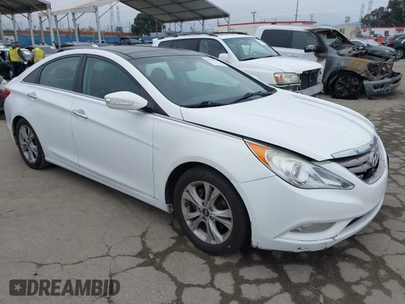 2013 Hyundai Sonata Limited with VIN 5NPEC4AC2DH684068, listed as a IAAI auction lot 41899879 with 151,585 mi miles and . Bid and sale history available at DreamBid. Image 1.