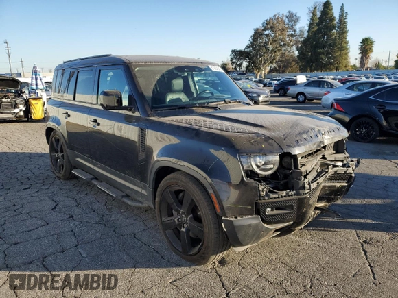 2020 Land Rover Defender HSE z VIN SALE9EEU0L2013353, wystawiony jako Copart lot #87964645 z przebiegiem 44 788 mil mil oraz Szkoda całkowita • Salvage title. Historia ofert i sprzedaży dostępna na DreamBid. Obrazek 4.