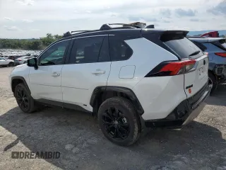 2023 Toyota RAV4 Hybrid XSE with VIN 2T3E6RFVXPW040152, listed as a Copart auction lot 61645565 with 26,408 mi miles and Salvage title. Bid and sale history available at DreamBid. Image 2.