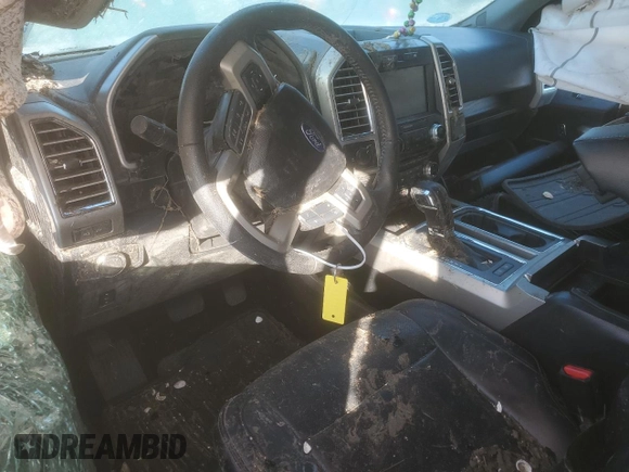2016 Ford F-150 XL with VIN 1FTEW1CF2GFA59214, listed as a Copart auction lot 52259295 with Not Provided miles and Salvage Title. Bid and sale history available at carsss.com. Image 8.