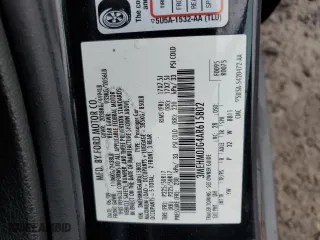 2010 Mercury Milan Premier with VIN 3MEHM0JG4AR615802, listed as a Copart auction lot 73480794 with 183,376 mi miles and Salvage Title. Bid and sale history available at carsss.com. Image 12.