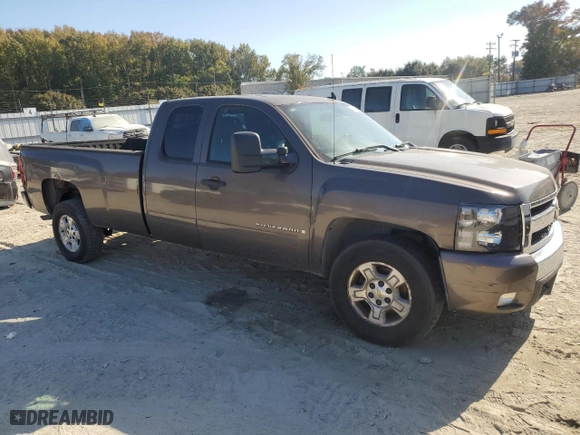 2007 Chevrolet Silverado 1500 LT w/1LT with VIN 1GCEC19J17E575140, listed as a Copart auction lot 78829764 with 221,631 mi miles and Salvage Title. Bid and sale history available at carsss.com. Image 4.