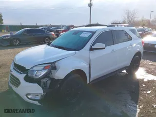 2016 Chevrolet Equinox LT with VIN 2GNFLFEK6G6100952, listed as a IAAI auction lot 41905664 with 132,665 mi miles. Bid and sale history available at carsss.com. Image 2.