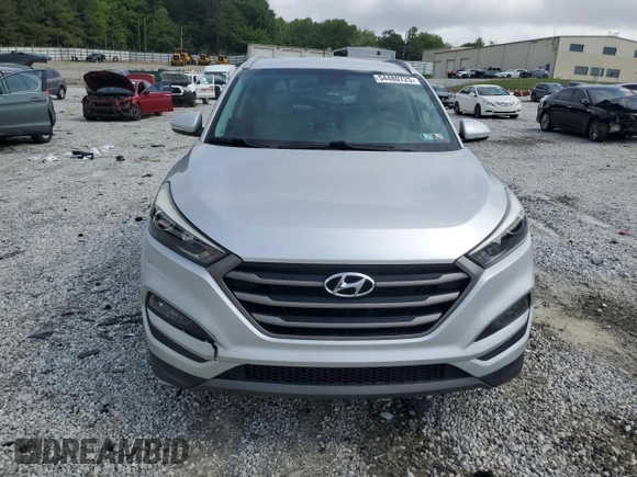 2016 Hyundai Tucson Eco with VIN KM8J3CA28GU022405, listed as a Copart auction lot 54480725 with 150,242 mi miles and Salvage Title. Bid and sale history available at carsss.com. Image 5.