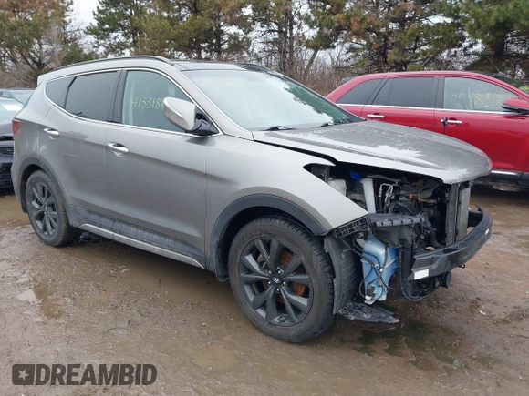 2018 Hyundai Santa Fe Ultimate с VIN 5NMZW4LA7JH102625, выставлен на аукционе IAAI как лот 41531813 с пробегом 65 533 миль миль и . История ставок и продаж доступна на DreamBid. Изображение 1.