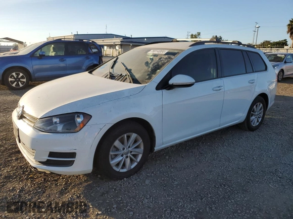 2015 Volkswagen Golf TSI SE with VIN 3VWC17AUXFM508161, listed as a Copart auction lot 78014004 with 103,742 mi miles and Clean Title. Bid and sale history available at DreamBid. Image 1.