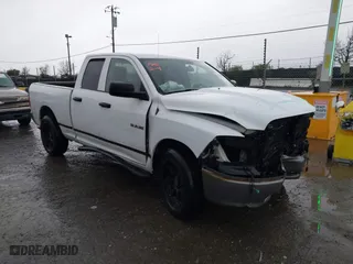 2010 Dodge Ram 1500 ST with VIN 1D7RB1GK3AS196655, listed as a IAAI auction lot 41493605 with 268,509 mi miles. Bid and sale history available at carsss.com. Image 1.