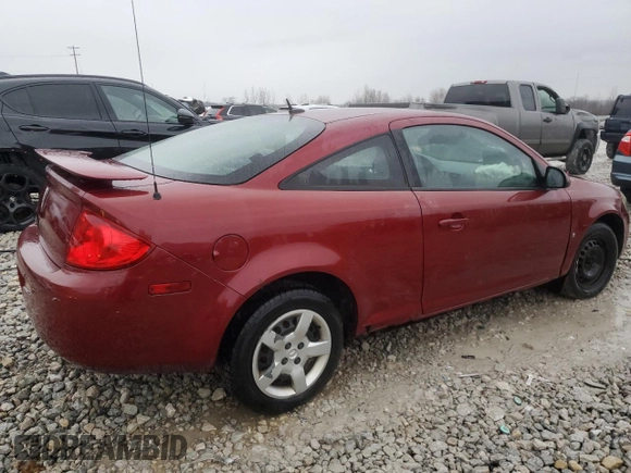 2009 Pontiac G5 with VIN 1G2AS18H697120442, listed as a Copart auction lot 86621454 with Not Provided miles and Salvage Title. Bid and sale history available at carsss.com. Image 3.