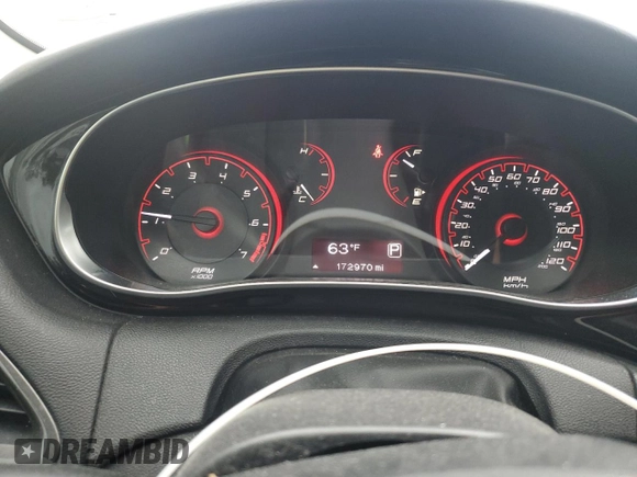 2013 Dodge Dart Aero z VIN 1C3CDFAH5DD306526, wystawiony jako Copart lot #55772505 z przebiegiem 172 970 mil mil oraz Czysty tytuł • Clean title. Historia ofert i sprzedaży dostępna na DreamBid. Obrazek 9.