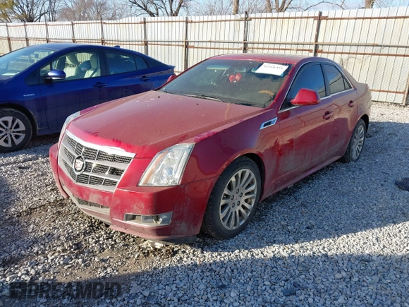 2011 Cadillac CTS Premium with VIN 1G6DS5ED5B0121939, listed as a IAAI auction lot 41506316 with 157,918 mi miles. Bid and sale history available at carsss.com. Image 17.