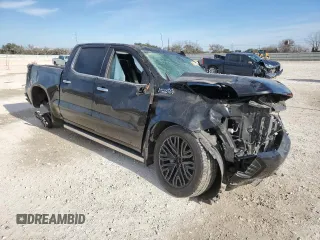 2020 Chevrolet Silverado 1500 High Country with VIN 1GCUYHEL6LZ279756, listed as a Copart auction lot 42144045 with 0 mi miles and Salvage Title. Bid and sale history available at carsss.com. Image 4.