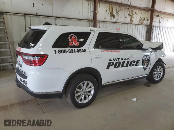 2020 Dodge Durango Pursuit with VIN 1C4RDJFG3LC369461, listed as a Copart auction lot 50660265 with 90,751 mi miles and Salvage title. Bid and sale history available at DreamBid. Image 3.