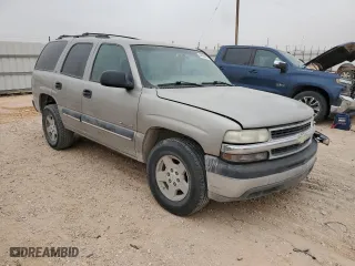 2001 Chevrolet Tahoe LT with VIN 1GNEC13TX1R189141, listed as a Copart auction lot 44595405 with 200,538 mi miles and Salvage Title. Bid and sale history available at carsss.com. Image 4.