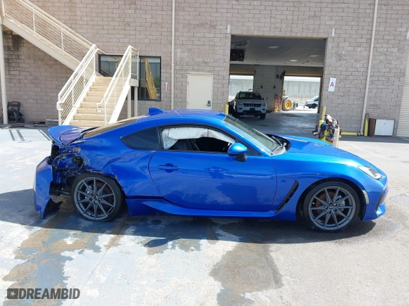 2023 Subaru BRZ Limited with VIN JF1ZDBE12P9703183, listed as a IAAI auction lot 42105992 with 18,784 mi miles. Bid and sale history available at carsss.com. Image 13.