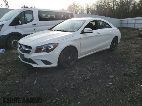 2015 Mercedes-Benz CLA 250 with VIN WDDSJ4EB0FN195641, listed as a Copart auction lot 42475144 with 106,252 mi miles and . Bid and sale history available at DreamBid. Image 1.