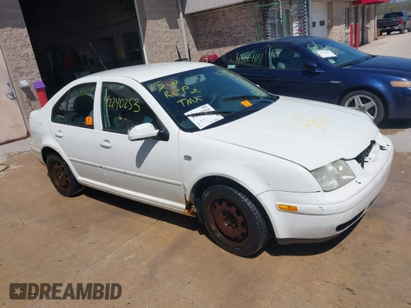 2001 Volkswagen Jetta с VIN 3VWRS29M21M049019, выставлен на аукционе IAAI как лот 42240253 с пробегом Не указан миль и . История ставок и продаж доступна на DreamBid. Изображение 1.