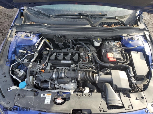 2019 Honda Accord Sedan Sport 1.5T with VIN 1HGCV1F32KA100119, listed as a Copart auction lot 45907395 with 77,765 mi miles and Salvage Title. Bid and sale history available at carsss.com. Image 11.