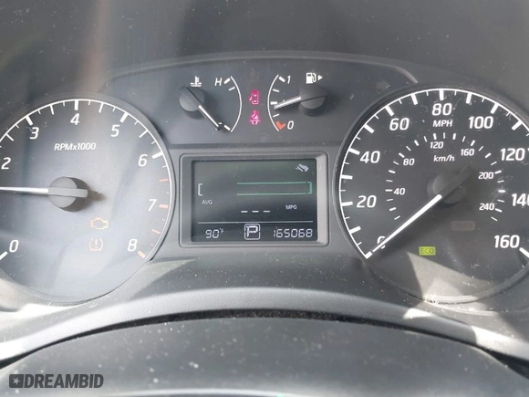 2016 Nissan Sentra S with VIN 3N1AB7AP4GY210655, listed as a IAAI auction lot 41946054 with 165,068 mi miles. Bid and sale history available at carsss.com. Image 7.