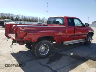2002 Dodge Ram 3500 with VIN 3B7MF33652M205850, listed as a Copart auction lot 46422945 with 220,734 mi miles and Salvage Title. Bid and sale history available at carsss.com. Image 3.