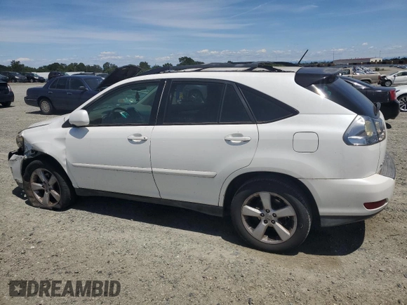 2007 Lexus RX 350 with VIN 2T2HK31U17C032824, listed as a Copart auction lot 56985955 with Not Provided miles and Salvage Title. Bid and sale history available at DreamBid. Image 2.