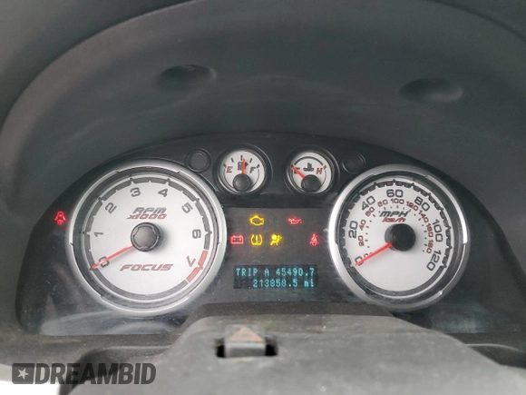 2010 Ford Focus SES with VIN 1FAHP3GN2AW197291, listed as a Copart auction lot 85857264 with 213,858 mi miles and Salvage Title. Bid and sale history available at carsss.com. Image 9.