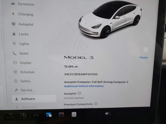 2023 Tesla Model 3 с VIN 5YJ3E1EA8PF501350, выставлен на аукционе IAAI как лот 42500841 с пробегом 19 466 миль миль и . История ставок и продаж доступна на DreamBid. Изображение 7.