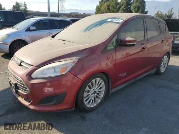 2017 Ford C-Max Energi SE with VIN 1FADP5EU0HL105725, listed as a Copart auction lot 54618685 with 163,375 mi miles and Clean Title. Bid and sale history available at carsss.com. Image 1.