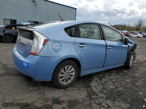 2014 Toyota Prius Plug-In with VIN JTDKN3DP7E3049348, listed as a Copart auction lot 50958045 with 79,610 mi miles and Salvage Title. Bid and sale history available at carsss.com. Image 3.