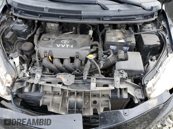 2008 Toyota Yaris with VIN JTDBT923784013411, listed as a Copart auction lot 51851675 with 172,196 mi miles and Salvage Title. Bid and sale history available at carsss.com. Image 12.