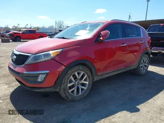 2014 Kia Sportage EX with VIN KNDPC3AC7E7630399, listed as a IAAI auction lot 42005294 with 73,975 mi miles and . Bid and sale history available at DreamBid. Image 2.