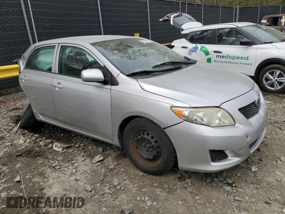 2009 Toyota Corolla with VIN 1NXBU40E89Z031322, listed as a Copart auction lot 52397465 with 198,046 mi miles and Salvage Title. Bid and sale history available at carsss.com. Image 4.
