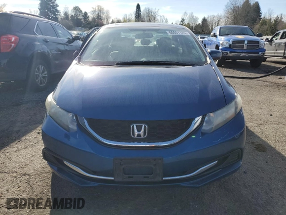 2015 Honda Civic EX with VIN 19XFB2F86FE220529, listed as a Copart auction lot 50651125 with 105,982 mi miles and Salvage Title. Bid and sale history available at DreamBid. Image 5.