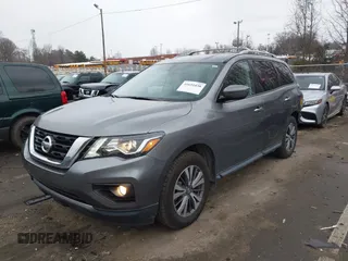 2018 Nissan Pathfinder S z VIN 5N1DR2MM5JC638871, wystawiony jako IAAI lot #41691038 z przebiegiem 96 284 mil mil oraz . Historia ofert i sprzedaży dostępna na DreamBid. Obrazek 19.