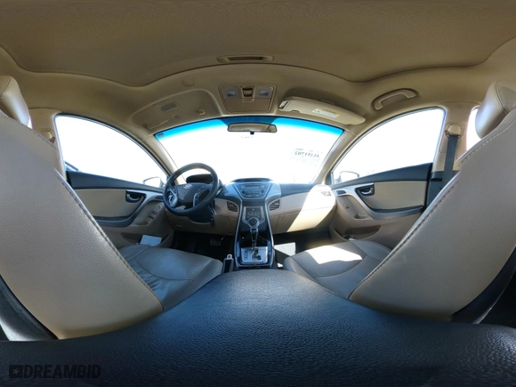 2013 Hyundai Elantra GLS PZEV with VIN 5NPDH4AE8DH246797, listed as a IAAI auction lot 41451702 with 172,500 mi miles. Bid and sale history available at carsss.com. Image 18.