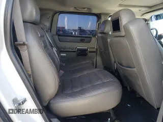 2004 Hummer H2 with VIN 5GRGN23U64H121213, listed as a Copart auction lot 42001135 with 0 mi miles and Salvage Title. Bid and sale history available at carsss.com. Image 10.