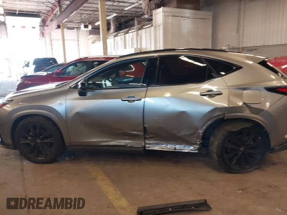 2024 Lexus NX with VIN 2T2KGCEZXRC037942, listed as a IAAI auction lot 41681489 with 8,625 mi miles. Bid and sale history available at carsss.com. Image 15.
