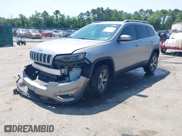 2021 Jeep Cherokee Limited with VIN 1C4PJMDX1MD179500, listed as a IAAI auction lot 42352203 with 76,205 mi miles and . Bid and sale history available at DreamBid. Image 2.