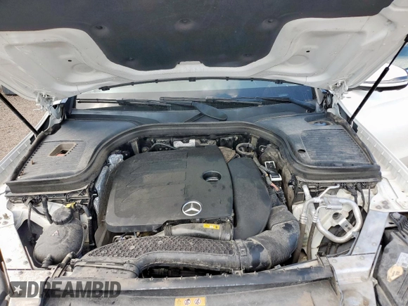 2022 Mercedes-Benz GLC 300 with VIN W1N0G8DB0NG093759, listed as a Copart auction lot 59327285 with 52,095 mi miles and Salvage title. Bid and sale history available at DreamBid. Image 12.
