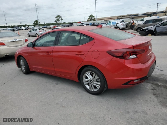 2020 Hyundai Elantra Value Edition with VIN 5NPD84LF0LH569696, listed as a Copart auction lot 56100393 with 72,361 mi miles and Salvage Title. Bid and sale history available at carsss.com. Image 2.