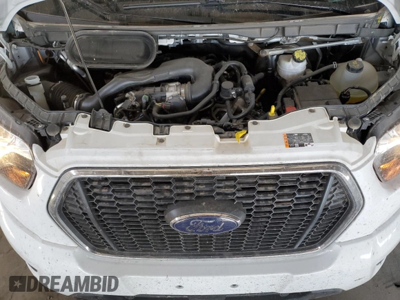 2024 Ford Transit with VIN 1FDAX2Y8XRKA11378, listed as a Copart auction lot 47850025 with 50,278 mi miles and Clean Title. Bid and sale history available at DreamBid. Image 12.