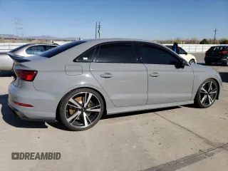 2018 Audi RS 3 z VIN WUABWGFFXJ1904318, wystawiony jako Copart lot #52432215 z przebiegiem 37 486 mil mil oraz Szkoda całkowita • Salvage title. Historia ofert i sprzedaży dostępna na DreamBid. Obrazek 3.