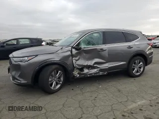 2023 Acura MDX with VIN 5J8YE1H33PL006295, listed as a Copart auction lot 72001584 with 15,692 mi miles and Salvage Title. Bid and sale history available at carsss.com. Image 1.