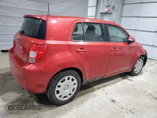 2010 Scion xD with VIN JTKKU4B44AJ055950, listed as a Copart auction lot 51982295 with 327,454 mi miles and Salvage Title. Bid and sale history available at DreamBid. Image 3.