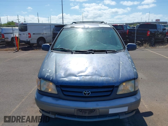 2001 Toyota Sienna LE with VIN 4T3ZF13C41U387019, listed as a IAAI auction lot 42540086 with 118,682 mi miles and . Bid and sale history available at DreamBid. Image 6.
