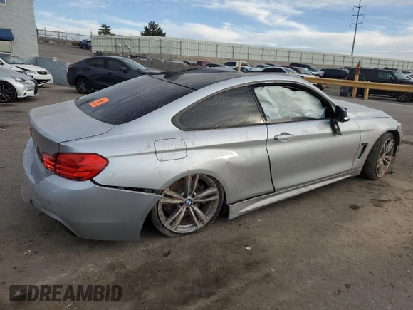 2016 BMW 4 Series 435i xDrive с VIN WBA3R5C50GK374062, выставлен на аукционе Copart как лот 46268235 с пробегом 76 878 миль миль и Списание • Salvage title. История ставок и продаж доступна на DreamBid. Изображение 3.