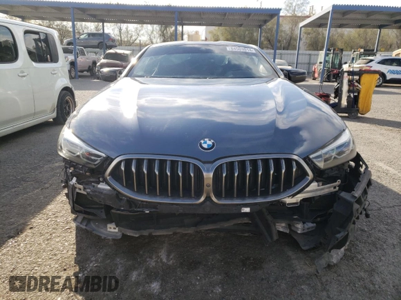2019 BMW 8 Series M850i xDrive z VIN WBABC4C58KBJ35651, wystawiony jako Copart lot #84503014 z przebiegiem Nie podano mil oraz Szkoda całkowita • Salvage title. Historia ofert i sprzedaży dostępna na DreamBid. Obrazek 5.